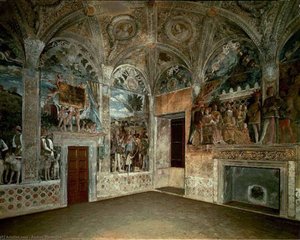 View Of The West And North Walls — Andrea Mantegna, Renaissance Sculpture
