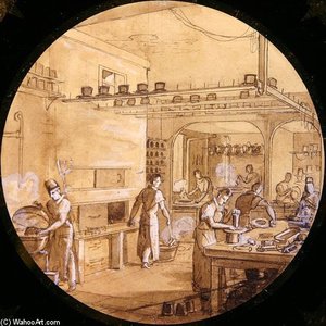 Design For A Sevres Plate_2 — Jean Charles Develly, Realism