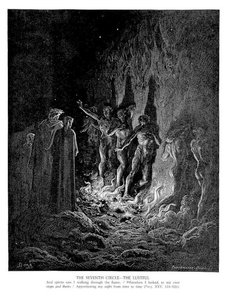 The Seventh Circle-the Lustful — Paul Gustave Doré
