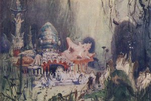 Underwater Tower — Victor Vasnetsov