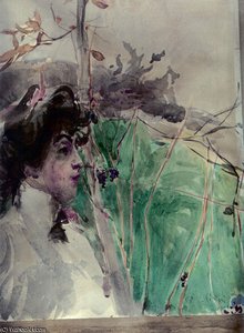 Femme De Profil — Giovanni Boldini