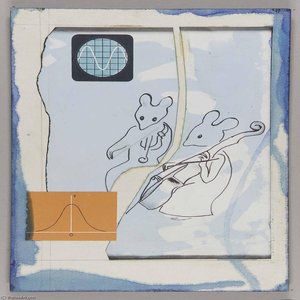 The Musicians (mouse Musicians, Mounted On Masonite) — Joseph Cornell