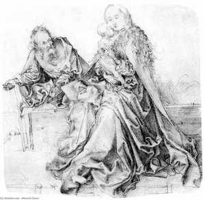 Rest On The Flight To Egypt — Albrecht Dürer