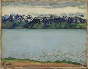 Landscape At Genfersee — Ferdinand Hodler