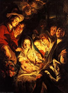 Adoration Of The Shepherds — Jacob Jordaens