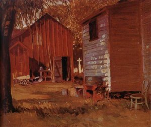 The Usual Place — Grant Wood