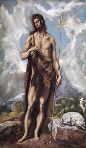 St. John The Baptist — El Greco, Mannerism