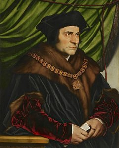 Sir Thomas More — Hans Holbein The Younger, Northern Renaissance