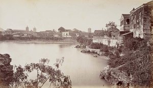 Panama From The Parade Ground — Eadweard J Muybridge