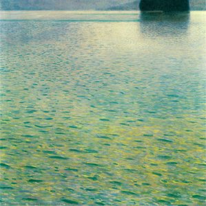 Island In The Attersee — Gustav Klimt