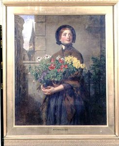 London Flower Girl — William Powell Frith