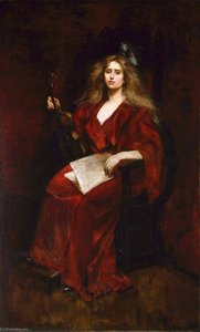Natalie With Violin — Alice Pike Barney