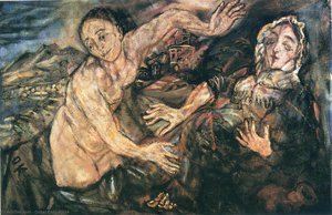 The Annunciation — Oskar Kokoschka