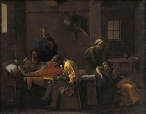 The Testament Of Eudamidas — Nicolas Poussin, Baroque Painting