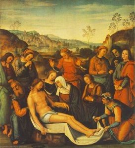 The Mourning Of The Dead Christ (deposition) — Vannucci Pietro (le Perugin), High Renaissance