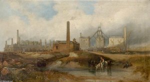 Industrial Scene — John Wilson Carmichael