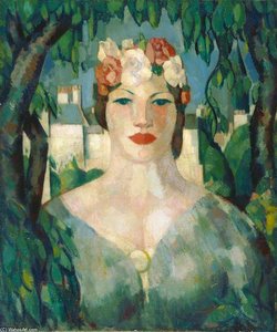 Spring, Botanic Gardens — John Duncan Fergusson