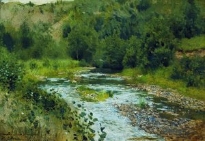 A River — Isaak Ilyich Levitan