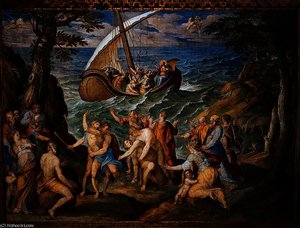 The tempest calmed