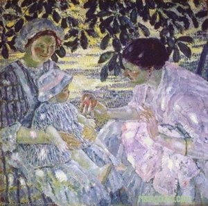 Under The Trees — Frederick Carl Frieseke