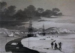 Cutting Into Winter Island — George Francis Lyon