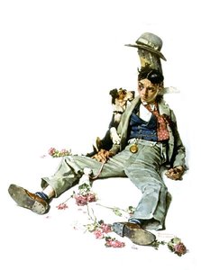 Lost Girl — Norman Rockwell