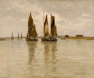 Fishing Boats — Wilhelm Hambüchen