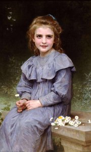 Paquerettes — William-adolphe Bouguereau