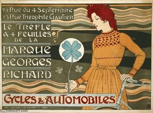 German Advertisement For 'georges-richard — Eugène Samuel Grasset