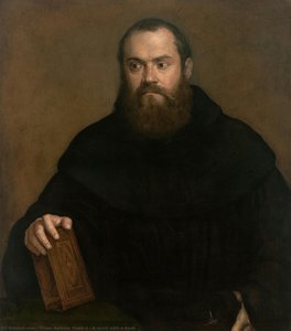 A Monk With A Book — Titian Ramsay Peale Ii, High Renaissance