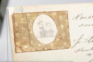 Personalised Napkin Ring From Sigmund And Martha Freud’s Wedding — Ardon Bar Hama