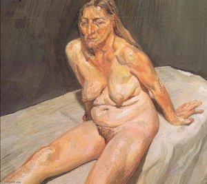 Seated Nude — Lucian Freud
