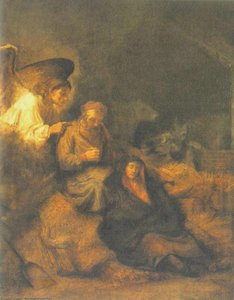 The Dream Of St Joseph — Rembrandt Van Rijn, Dutch Golden Age