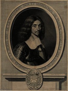 Portrait Of Charles De La Porte, Duc De La Meilleraye — Robert Nanteuil