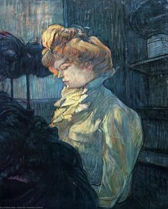 The Milliner — Henri De Toulouse-lautrec, Impressionism