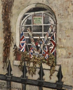'welcome Home Ginger', Bayham Street, Camden — Geoffrey Scowcroft Fletcher