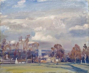 A Suffolk Landscape — Sir Alfred James Munnings