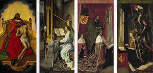 The Trinity Altar Panels — Hugo Van Der Goes