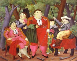 El Surdo Y Su Cuadrilla — Fernando Botero