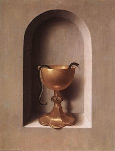 St John And Veronica Diptych (reverse Of The Right Wing) — Memling, Hans, Northern Renaissance
