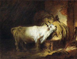 The White Bull — Jean-honoré Fragonard