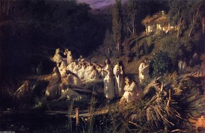 Water Nymphs — Ivan Nikolaevich Kramskoy, Realism