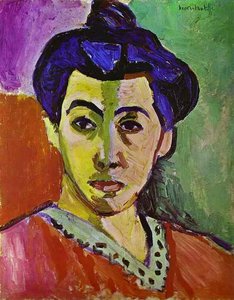 Madame Matisse, The Green Line ( La Raie Verte) — Henri Matisse, Fauvism