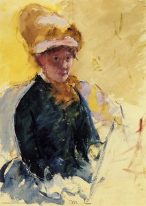 Self Portrait — Mary Stevenson Cassatt