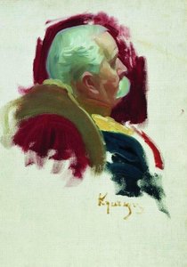 Senator P.a. Saburov — Boris Mikhailovich Kustodiev