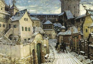 Messengers In The Kremlin — Apollinari Vasnetsov