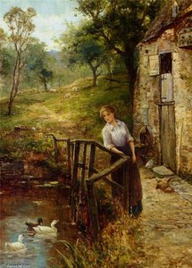 Enjoying The Afternoon — Ernest Charles Walbourn