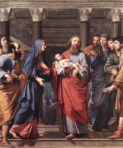 The Presentation Of The Temple — Philippe De Champaigne, Baroque