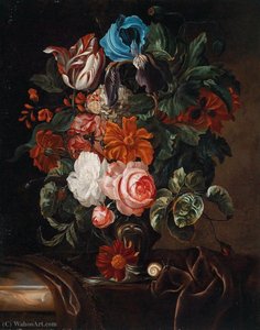 Flowers In A Vase — Ernst Stuven