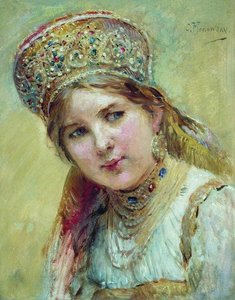 Boyaryshnya — Konstantin Yegorovich Makovsky